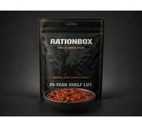 RationBox Chili sin Carne Lyophilisé | Conservation 25 ans, Repas lyophilisé, Longue durée