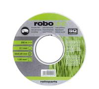 Ratioparts Câble de délimitation pour tondeuses robotisées, diamètre 2,1 mm x 250 m (diamètre câble 1 mm²)