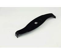 Ratioparts Couteau à débroussailleuse à 2 Dents Diamètre extérieur 320 mm Diamètre d'alésage 25,4 mm Épaisseur 4 mm Noir