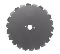 Ratioparts Couteau de débroussailleuse 22 Dents Diamètre extérieur 200 mm Diamètre extérieur 20 mm Épaisseur 1,5 mm Noir