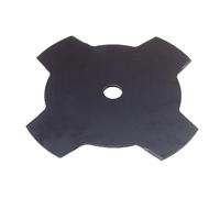 Ratioparts Lame de Coupe 4 Dents Noir 230 mm Diamètre extérieur 25,4 mm Épaisseur 1,4 mm