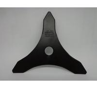 Ratioparts Lame pour débroussailleuse - 3 Dents - Diamètre extérieur : 255 mm - Diamètre d'alésage : 20 mm - Épaisseur : 3 mm - Noir