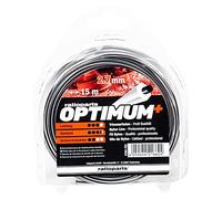 Ratioparts Optimum Fil de Coupe 5 pans en Nylon pour débroussailleuse 2,7 mm 15 m