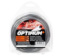 Ratioparts Optimum Fil de Coupe 5 pans en Nylon pour débroussailleuse 2,7 mm 70 m