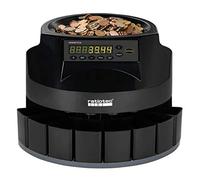 ratiotec coinsorter CS 50 compteuse et trieuse de pièces - comptage automatique des pièces en euro | mise en lots et en tubes | jusqu'à 200 pièces/min | pour petits volumes de comptage