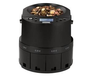 Ratiotec Compteuse de pièces Euro CS 500 pouces Noir