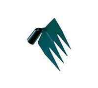 Ratissoire Duopro quatre dents avec réglette sans manche