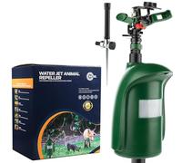RatKil Répulsif pour animaux avec pulvérisation d'eau - Arroseur activé par le mouvement pour le jardin, parfait comme répulsif pour chats, pigeons, renards et effaroucheurs d'oiseaux, sans produits