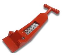 RATNAK® Lève-Plaque Manuel 3-en-1 pour Plaquiste - Lève placo - Lève porte - Râpe placo - Râpe/Rabot - Transport, Levage & Rabotage - Plaque de Plâtre - Cloison Sèche - Dégonde porte