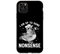 Raton Laveur Cowboy Monte Oie Humour Animal Drôle Coque pour iPhone 11 Pro Max