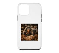 Raton Laveur Croissant Boulangerie Amoureux des Animaux Coque pour iPhone 12 Mini