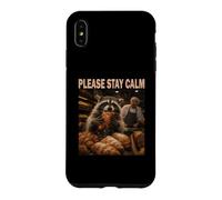 Raton Laveur Croissant Boulangerie Amoureux des Animaux Coque pour iPhone XS Max