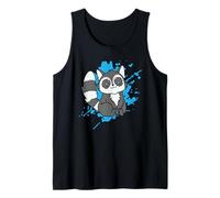 Raton Laveur dans Un Animal Japonais de Style Kawaii Débardeur