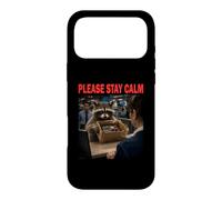 Raton Laveur Douane Aéroport Please Stay Calm Animaux drôle Coque pour iPhone 17 Pro Max