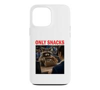 Raton Laveur Douane Only Snacks Amoureux des Animaux drôle Coque pour iPhone 13 Pro Max