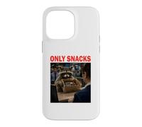 Raton Laveur Douane Only Snacks Amoureux des Animaux drôle Coque pour iPhone 14 Pro Max