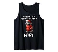 Raton Laveur Drôle Disant S'ils Parlent De Votre Pet Arrière Débardeur