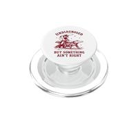 Raton Laveur drôle Non diagnostiqué mais Quelque Chose n'est Pas Correct PopSockets PopGrip pour MagSafe