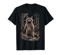 Raton Laveur Forêt Nature Randonnée Photographie Camping T-Shirt