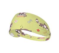 Raton Laveur Kawaii Mignon,Bandeau de Sport Unisexe, Bandeau élastique Multi-usages pour Cheveux