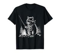 Raton laveur - Pierres de forêt - Feu de camp - Raton laveur T-Shirt