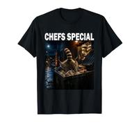 Raton Laveur Poubelle Amoureux des Animaux Chefs Special T-Shirt