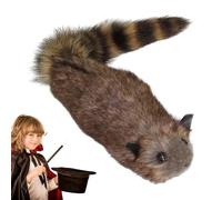 Raton laveur - Raton laveur magique Simulation, Raton laveur rotatif Blagues | Moving Spring Raccoon Street Illusion, Objets De Scène Magie Drôle, Simulation Raton Raton Animal Interactif Pour