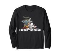 Raton Laveur Regret Nothing Trash Panda Garbage Humour Fan Animal Manche Longue