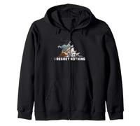 Raton Laveur Regret Nothing Trash Panda Garbage Humour Fan Animal Sweat à Capuche