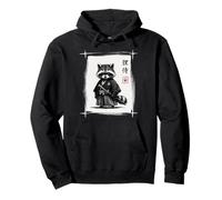 Raton Laveur Samouraï Culture Japonaise Katana Warrior Ukiyo-e Art Sweat à Capuche