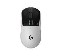 Logitech G Pro X2 SUPERSTRIKE, Souris Gaming sans Fil Lightspeed, Performance Ultra-Rapide, Ultra-légère (61 g), Retour haptique de clic Personnalisable, Chargement USB-C, pour PC/Mac - Blanc