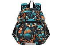 Ratons Laveurs Vintage Ours Animal Sac à Dos pour Enfant Sacs a Dos Maternelle Fille Garçon Cartable Sac école de Enfants Primaire Voyage