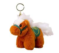 Ratpzou Cheval | Peluche Douce Broderie Fournitures | Porte-Clés Année du Cheval 2026 - Idée Cadeau Famille Collègues Étudiants Anniversaire Fêtes Maison Voyage Nouvel An Vacances