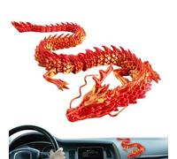 Ratpzou Jouet Dragon articulé | Jouet Figurine de Dragon Flexible - Fournitures de décoration au Design Cool pour Les Maisons, Les Aquariums, Les Voitures et Les Bureaux.