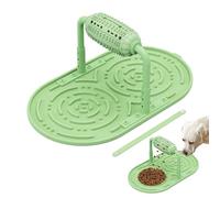 Ratpzou Mangeoire Lente Chien - Jouet Rouleau Puzzle De Nourriture Animale,Jouet Distributeur Roulant À Chiot - pour Intérieur Et Extérieur, Exercice, Entraînement, Anti-Stress, Divertissement À La