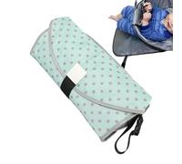 Ratpzou Matelas à Langer Bébé,Table à Langer Portable Pliable - Housse de Matelas à pour Sac à Dos | Voyage Vacances Voiture Extérieur Intérieur Maison Course