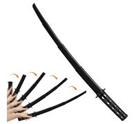 Ratpzou Sabre d'arts Martiaux - Modèles légers Japonais d'halloween - Accessoire de Déguisement Costume Japonais | pour Hommes, Femmes, Filles, garçons, Maison, Classe, Jeu de rôle, fête