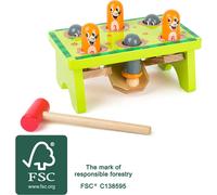 Jeu a cogner Chasse a la taupe Multicolore G