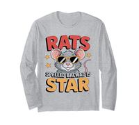 Rats Backward is Star Amusant Rat Propriétaire d Manche Longue