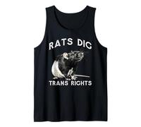 Rats Dig Trans Rights Support Queer Ally LGBTQ - Débardeur