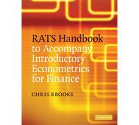 Rats Handbook To Accompany Introductory Econometrics For Finance