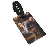 Rat's Head - Étiquettes de bagage de voyage en avion - Protection de la vie privée - Accessoires de bagages - Pour femme et enfant