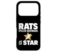 Rats Spelled Backwards is Star Meme Rat Animal Lover Coque pour iPhone 17 Pro