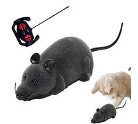 Rats Télécommandé | Souris Électronique Sans Fil Pour Chat | RC Fausses Souris | Simulation Jouet Animaux Compagnie