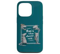 Rats What Cheese Said! Dad Joke Jeu de Mots sur Les Rats Coque pour iPhone 13 Pro