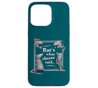 Rats What Cheese Said! Dad Joke Jeu de Mots sur Les Rats Coque pour iPhone 15 Pro Max