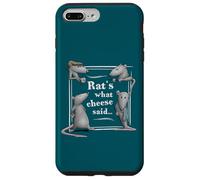 Rats What Cheese Said! Dad Joke Jeu de Mots sur Les Rats Coque pour iPhone 7 Plus/8 Plus