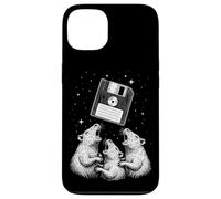 Rats Worship Retro Floppy Disk Nostalgia Coque pour iPhone 13