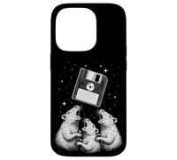 Rats Worship Retro Floppy Disk Nostalgia Coque pour iPhone 14 Pro