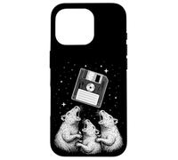 Rats Worship Retro Floppy Disk Nostalgia Coque pour iPhone 16 Pro